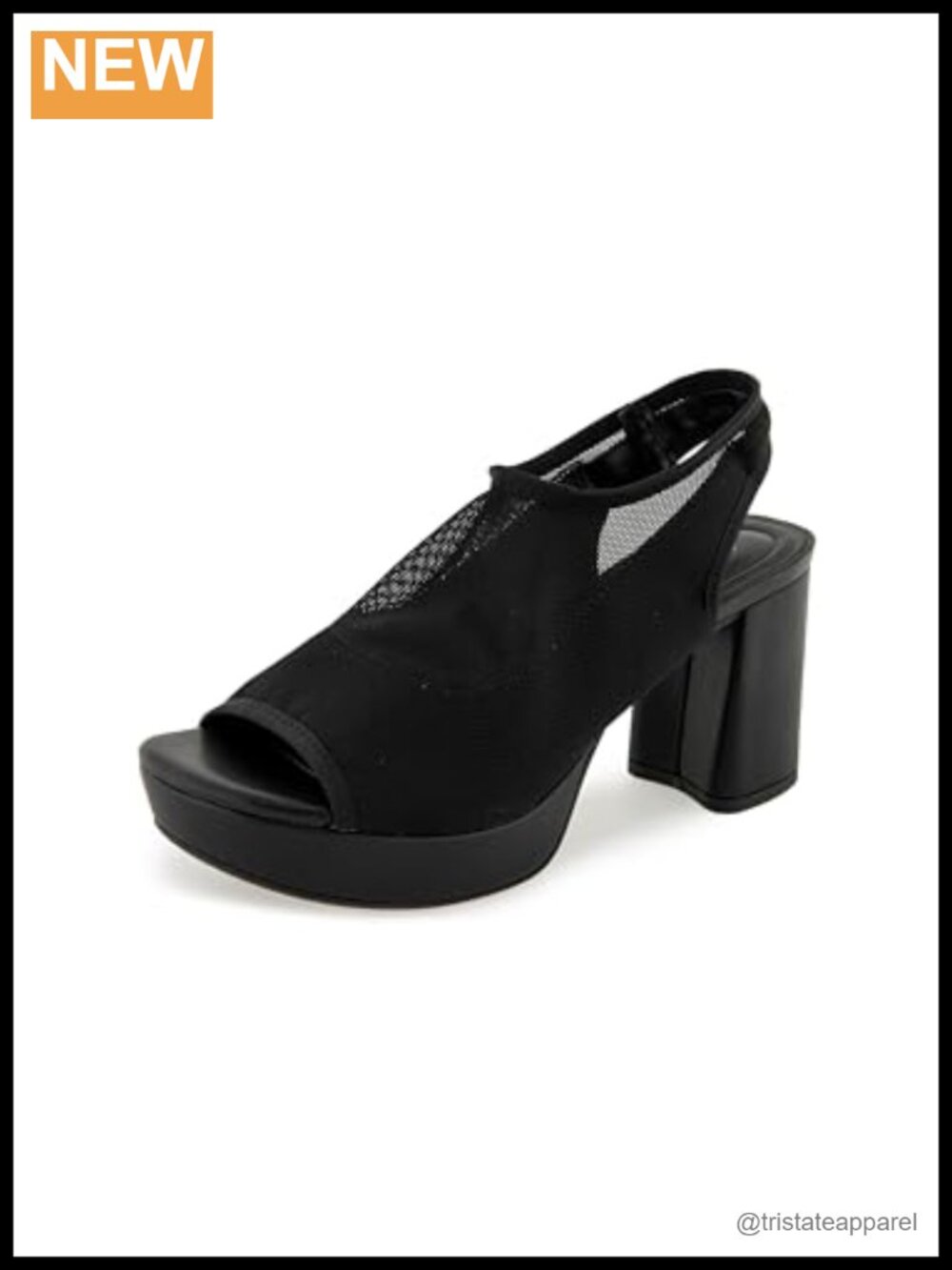 Kenneth Cole REACTION Women's Ramsey Synthetic Slingback Heeled Sandals